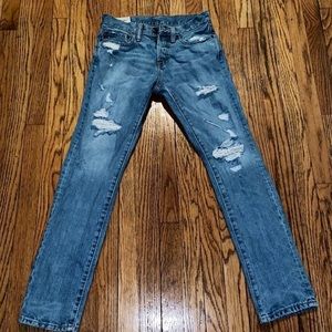 Abercrombie & Fitch Distressed Skinny Jeans